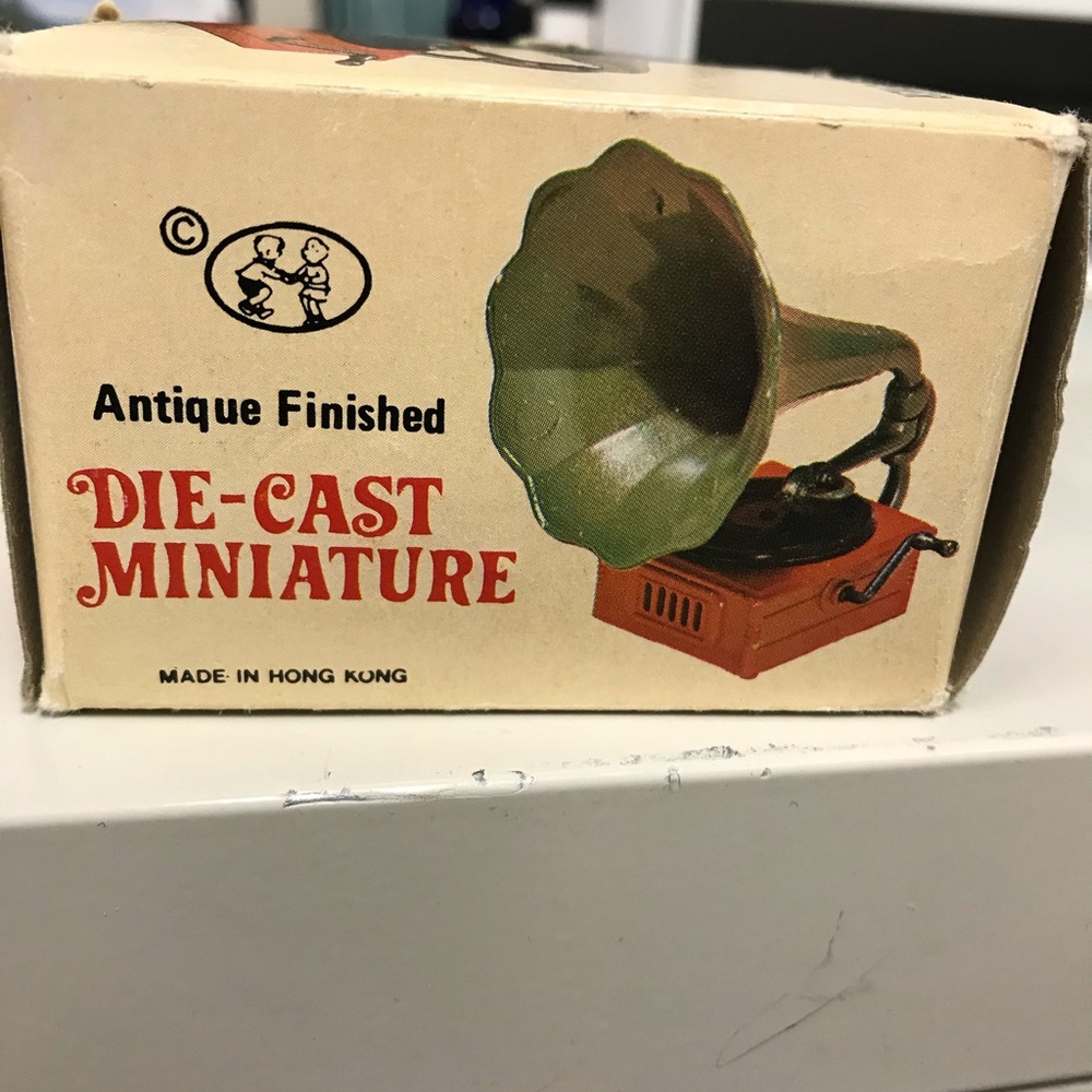 Cute pencil sharpener die cast miniature